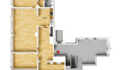 Planlösning Karl Johansgatan 26