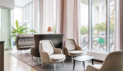 Mysig lobby på entréplan Hyllie Vattenparksgata 12