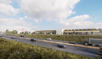 Hasslanda E22 norrgående Sydöstra vägen