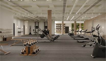 Visionsbild träningslokal Baltzarsgatan 23