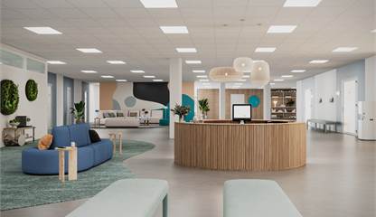 Visionsbild vårdlokal Baltzarsgatan 23