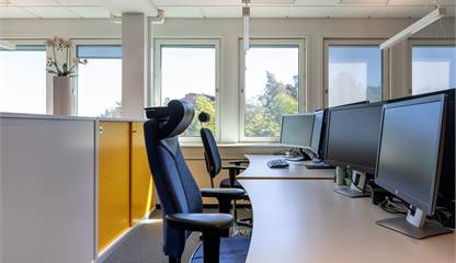 Arbetsplatser i kontorslandskap Mörby Centrum