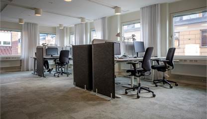 Kontorslandskap korsningen Brahegatan/Humlegårdsgatan Humlegårdsgatan 20