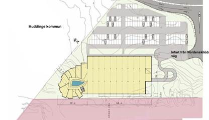 Nordenskiölds Väg, Länna, Handen - ButikIndustri/verkstadKont Nordenskiölds Väg