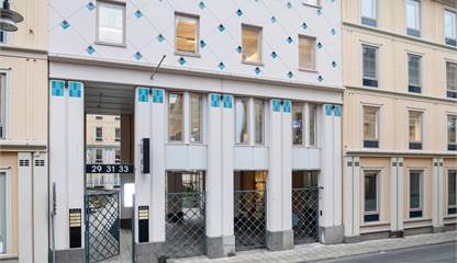 Fasad Klara Norra Kyrkogata 31