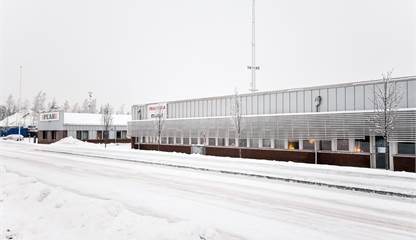 Fasad mot Depåvägen Brandgatan 2