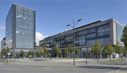 World Trade Center fasadbild framifrån Jungmansgatan 12