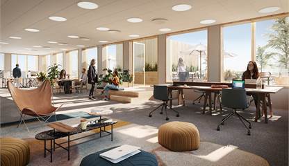 Kontorsmiljö Röntgenvägen 3